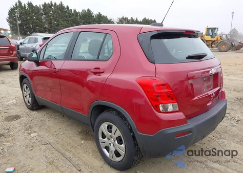2015 Chevrolet Trax 1Ls z USA, uszkodzony, nr VIN KL7CJKSB7FB078919